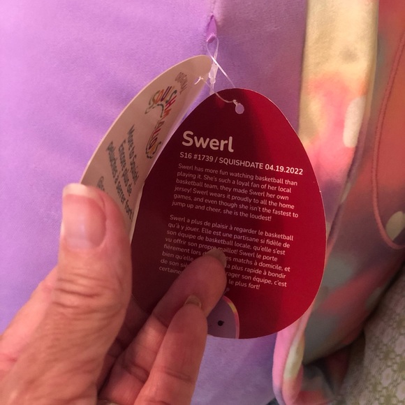 Swerl the Snail 16” Squishmallow! Brand new with tags. - Picture 2 of 5